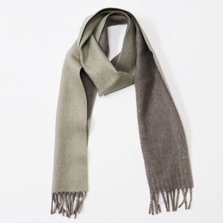 The Inoue Brothers...（ザ イノウエブラザーズ）"Two Colour Brushed Neck Scarf"
