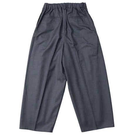 nonnotte（ノノット）"Draping Crotch Box Pleats One-Tuck Trousers"