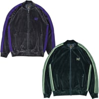NEEDLES（ニードルス）"Rib Collar Track Jacket - C/PE Velour"