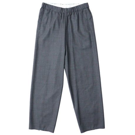OVERCOAT（オーバーコート）"Drawstring Trouser in Wool Tropical - Heather Grey"