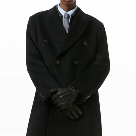 OUR LEGACY（アワー レガシー）"WHALE COAT - Black Hairyi Wool"