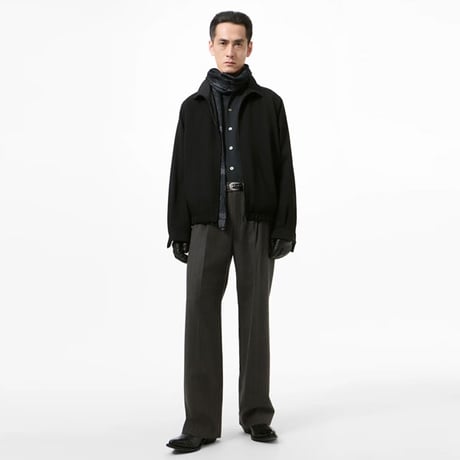 OUR LEGACY（アワー レガシー）"CASINO JACKET - Crow Black Night Drape Twill"