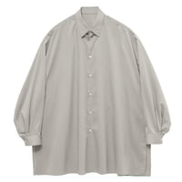 Ladie's / Graphpaper（レディース グラフペーパー）"Silicon Poplin Deep Slit Regular Collar Shirt"