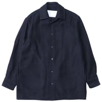 nonnotte（ノノット）"Draping Shirt Jacket - Fine Count Moleskin"