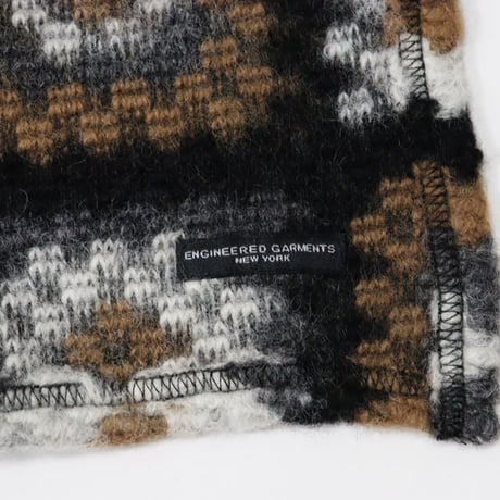 ENGINEERED GARMENTS（エンジニアード ガーメンツ）"Button Shawl - Wool Poly Chenille"