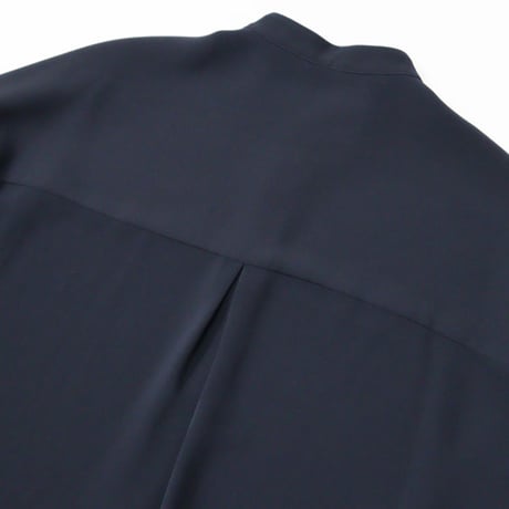 Ladie's / Graphpaper（レディース グラフペーパー）"Satin Oversized Band Collar Shirt"