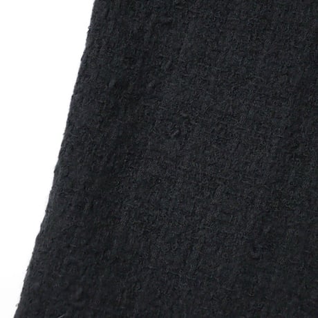 nonnotte（ノノット）"Calm Oversized Open Collar Shirt - N Tweed 002"