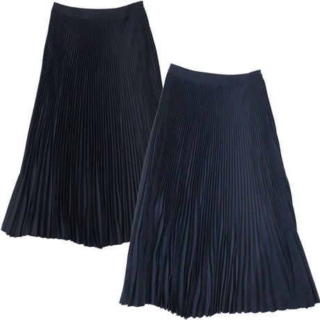 Ladie's / Graphpaper（レディース グラフペーパー）"Satin Pleats Skirt"