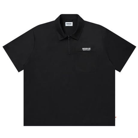 【通販・店頭限定販売】ANCHOR INC.（アンカーインク）"BOLD LOGO HALF ZIP WORK SHIRT"