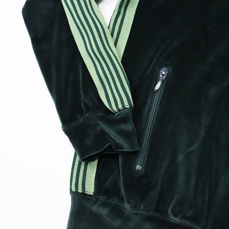 NEEDLES（ニードルス）"Rib Collar Track Jacket - C/PE Velour"
