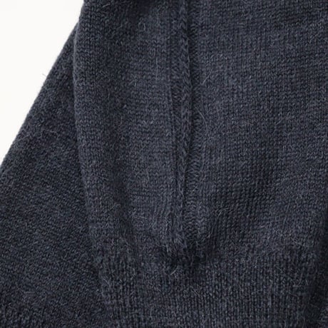 OUR LEGACY（アワー レガシー）"TRUE ROUNDNECK - Charcoal Snug Alpaca Wool"