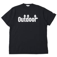 ENGINEERED GARMENTS（エンジニアード ガーメンツ）"Printed Cross Crew Neck T-Shirt / Outdoor"