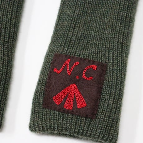 Nigel Cabourn WOMAN（ナイジェルケーボン ウーマン）"WOOL FINGERLESS GLOVES"
