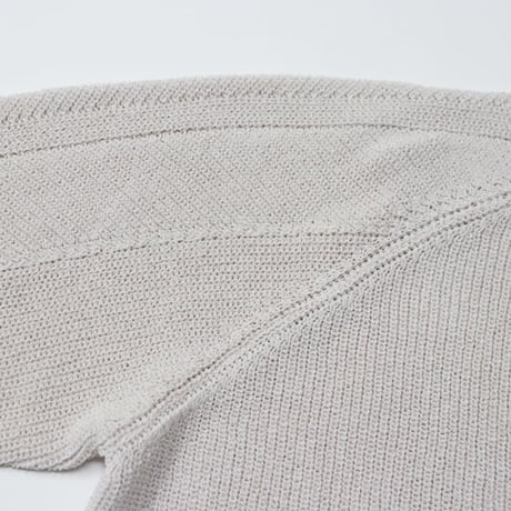 Ladie's / ATON（レディース エートン）"WOOL COVER V-NECK SWEATER"