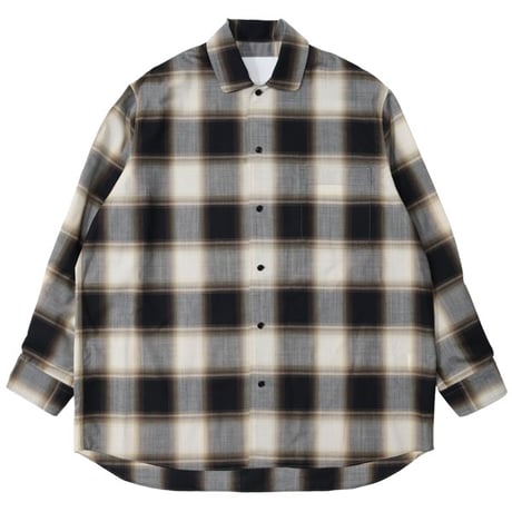 nonnotte（ノノット）"Calm Oversized Open Collar Shirt"