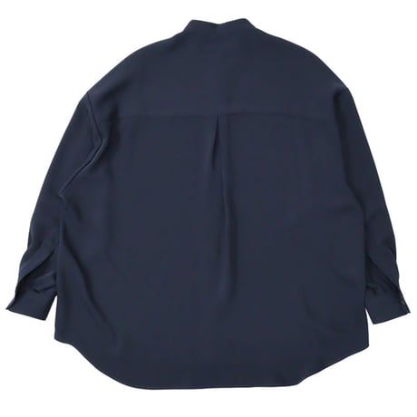 Ladie's / Graphpaper（レディース グラフペーパー）"Satin Oversized Band Collar Shirt"