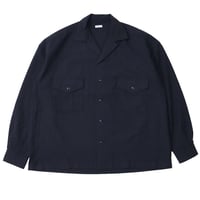 SANMONT（サンモント）"ウールオープンカラーシャツ"