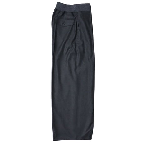 Ladie's / OVERCOAT（レディース オーバーコート）"Wide Trouser with Ribbed Waistband"