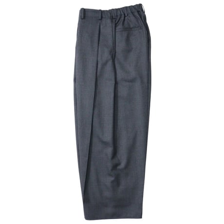 nonnotte（ノノット）"Draping Crotch Box Pleats One-Tuck Trousers"