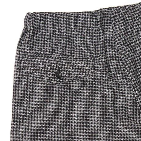 ULTERIOR（アルテリア）"WOOL SILK CHECK DRAWSTRING PANTS"