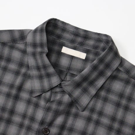 ULTERIOR（アルテリア）"SUPER LIGHT FADED CHECK SHIRT"