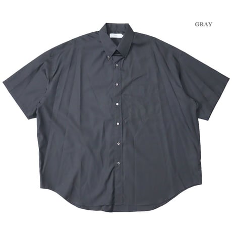 Graphpaper（グラフペーパー）"Easy Care Poplin S/S B.D Shirt"
