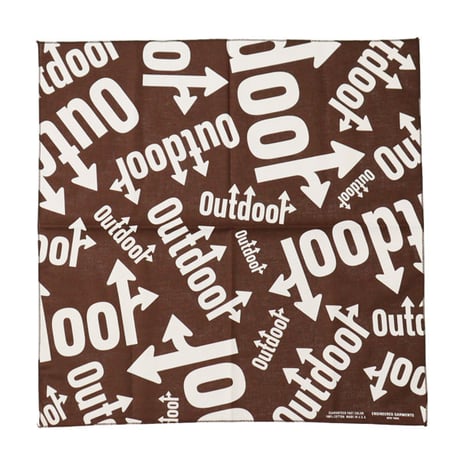 ENGINEERED GARMENTS（エンジニアード ガーメンツ）"Printed Bandana / Outdoor"