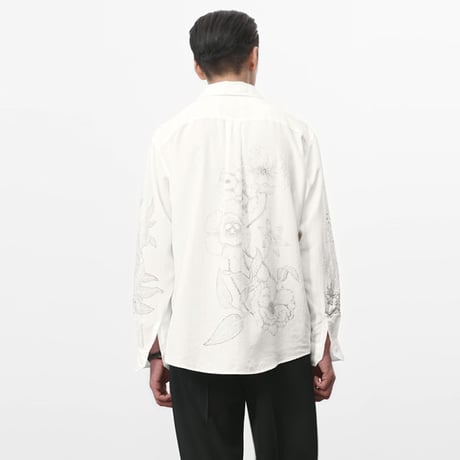 OUR LEGACY（アワー レガシー）"BEYOND SHIRT - Pointillism Allegory Print"