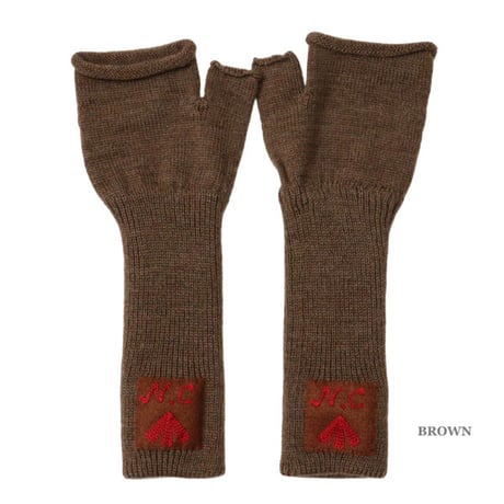 Nigel Cabourn WOMAN（ナイジェルケーボン ウーマン）"WOOL FINGERLESS GLOVES"