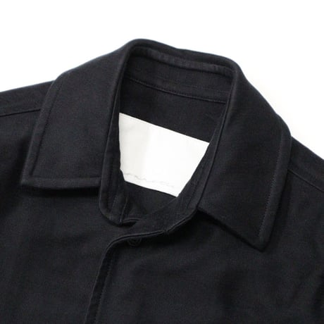 nonnotte（ノノット）"Draping Shirt Jacket - Fine Count Moleskin"