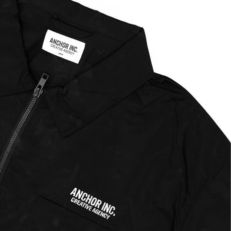 【通販・店頭限定販売】ANCHOR INC.（アンカーインク）"BOLD LOGO HALF ZIP WORK SHIRT"