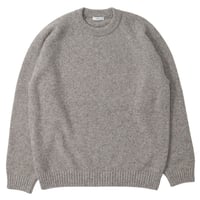 ATON（エートン）"LAMBS WOOL CREWNECK SWEATER"