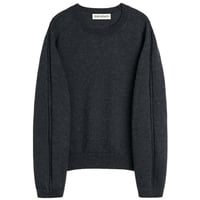 OUR LEGACY（アワー レガシー）"TRUE ROUNDNECK - Charcoal Snug Alpaca Wool"