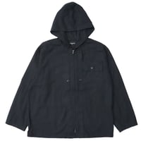 ENGINEERED GARMENTS（エンジニアド ガーメンツ）"Zip Hooded Shirt - Cotton Brushed Twill"