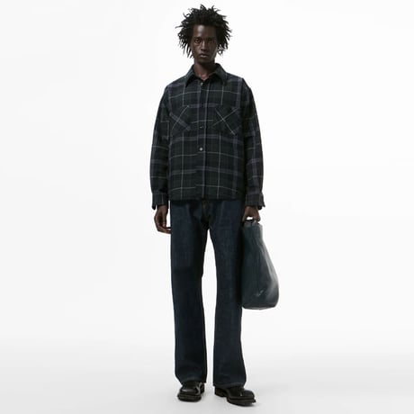 OUR LEGACY（アワー レガシー）"WHOPPIN SHIRT - Raven Check Ranch Cotton"