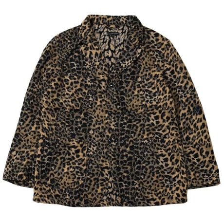 ENGINEERED GARMENTS（エンジニアード ガーメンツ）"Bedford Jacket - Wool Poly Leopard Jacquard"