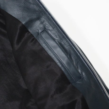 OUR LEGACY（アワー レガシー）"MINI BOMBER - Station Blue Pliable Bovine"