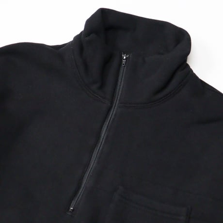 ENGINEERED GARMENTS（エンジニアード ガーメンツ）"Zip Mock Neck - 12oz Cotton Fleece"