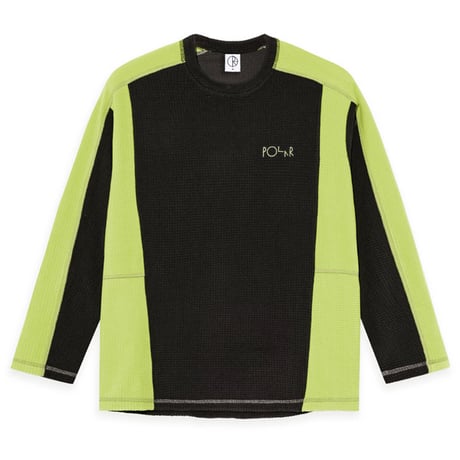 POLAR SKATE CO.（ポーラー スケート カンパニー）"Grid Fleece Sweater"
