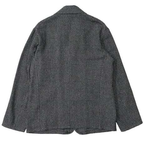 ULTERIOR（アルテリア）"WASHED WOOL SILK CHECK JKT"