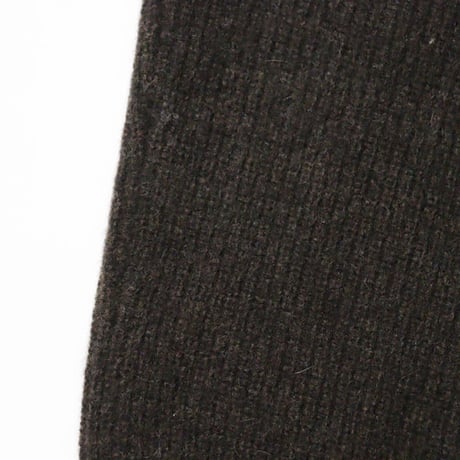 ULTERIOR（アルテリア）"YAK / WOOL RIB DRIVERS KNIT"