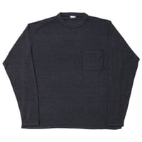 SANMONT（サンモント）"シルクニット長袖クルーネック"