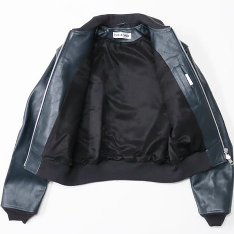 OUR LEGACY（アワー レガシー）"MINI BOMBER - Station Blue Pliable Bovine"