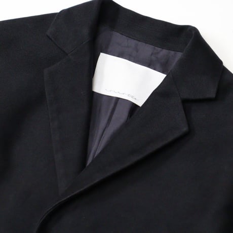 nonnotte（ノノット）"Draping Oval Chester Coat - Fine Count Moleskin"