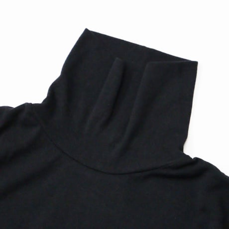 ULTERIOR（アルテリア）"SUPER FINE WOOL COTTON TURTLE-NECK TOP"