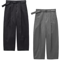 【8/29(土)11時発売】Graphpaper（グラフペーパー）"Dry Westpoint Barrel-Fit Belted Pants"