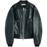 OUR LEGACY（アワー レガシー）"MINI BOMBER - Station Blue Pliable Bovine"