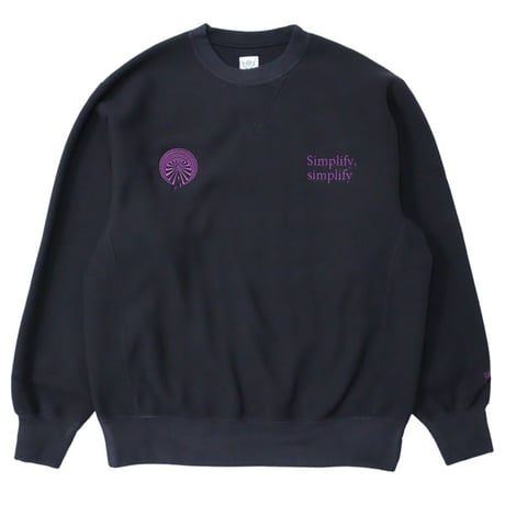 South2 West8 （サウスツーウエストエイト）"Emb. Crew Neck Sweat Shirt - Poly Fleece"