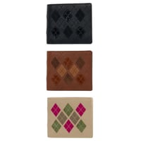Hender Scheme（エンダースキーマ）"argyle half folded wallet"