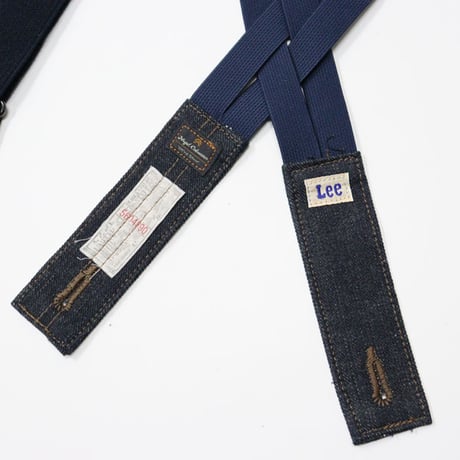 Lee × Nigel Cabourn 'OX'ed Silver'（リー×ナイジェルケーボン オックスシルバー）"FIELD WORKER SUSPENDER"